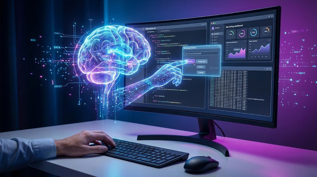 Tạm biệt GUI, chào đón Agentic UI Khi AI Agent tự hành thay bạn click chuột, debug code và dep...jpg