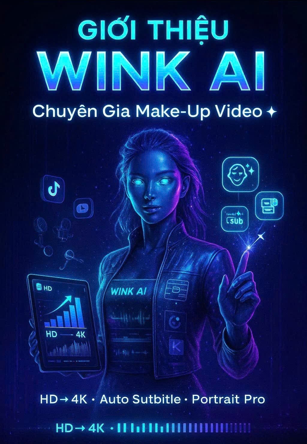Giới thiêu Wink AI - Chuyên gia "makeup" Video