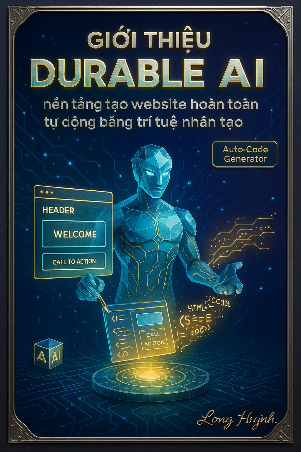 Giới thiệu Durable AI - Tạo Website chuyên nghiệp trong 30 giây