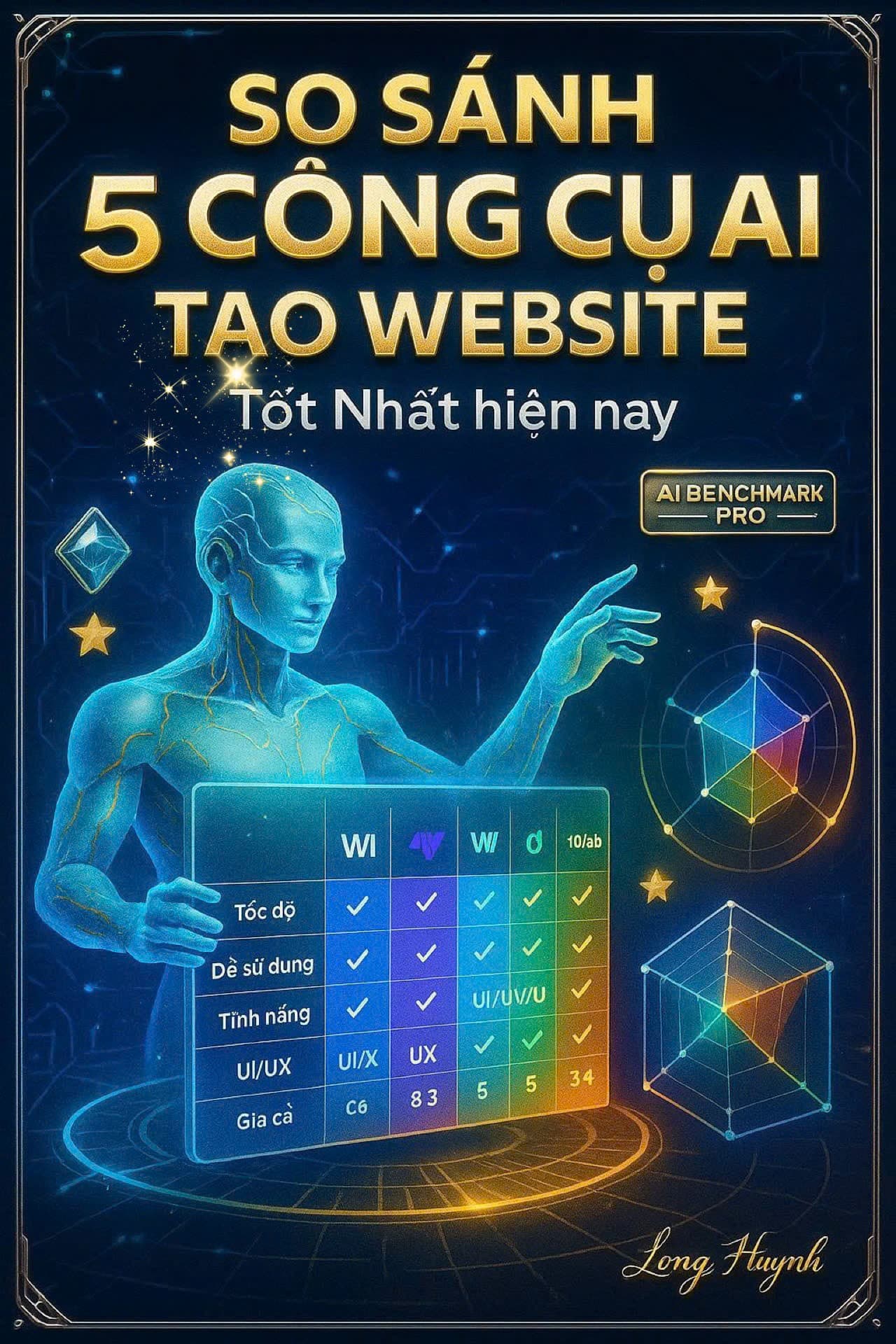 So sánh 5 công cụ AI tạo website tốt nhất hiện nay