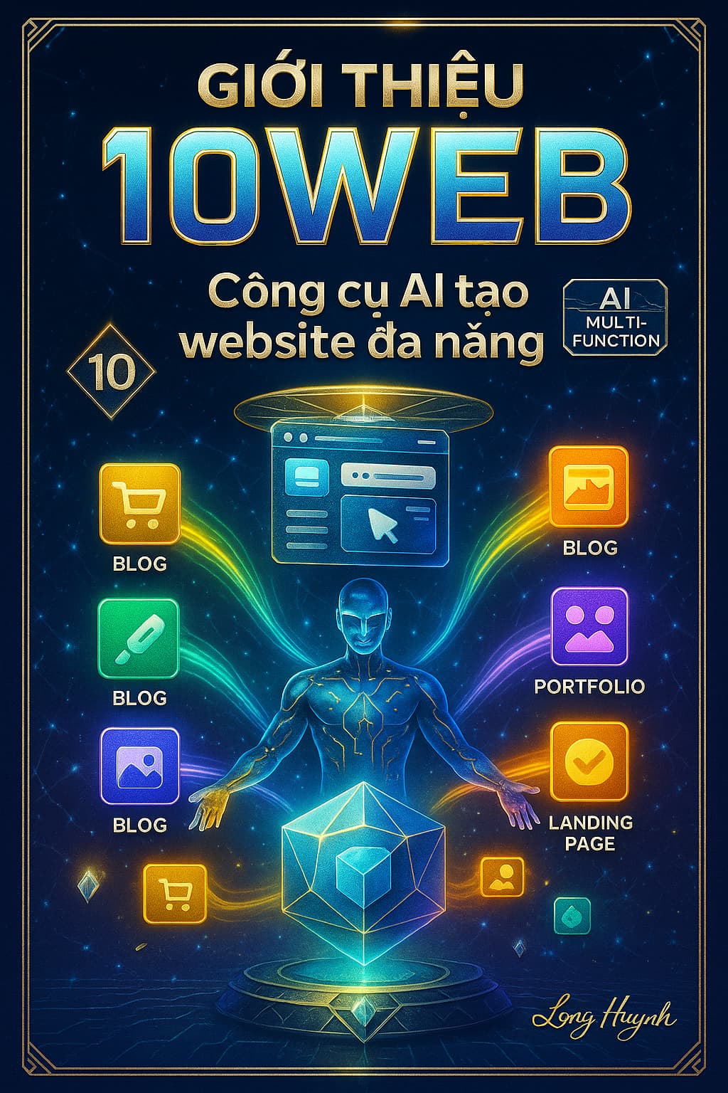 Giới thiệu 10Web - Công cụ AI tạo website đa năng