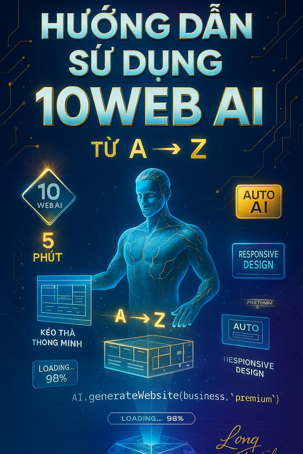 Hướng dẫn sử dụng 10Web AI – Tạo website tự động chỉ trong vài phút