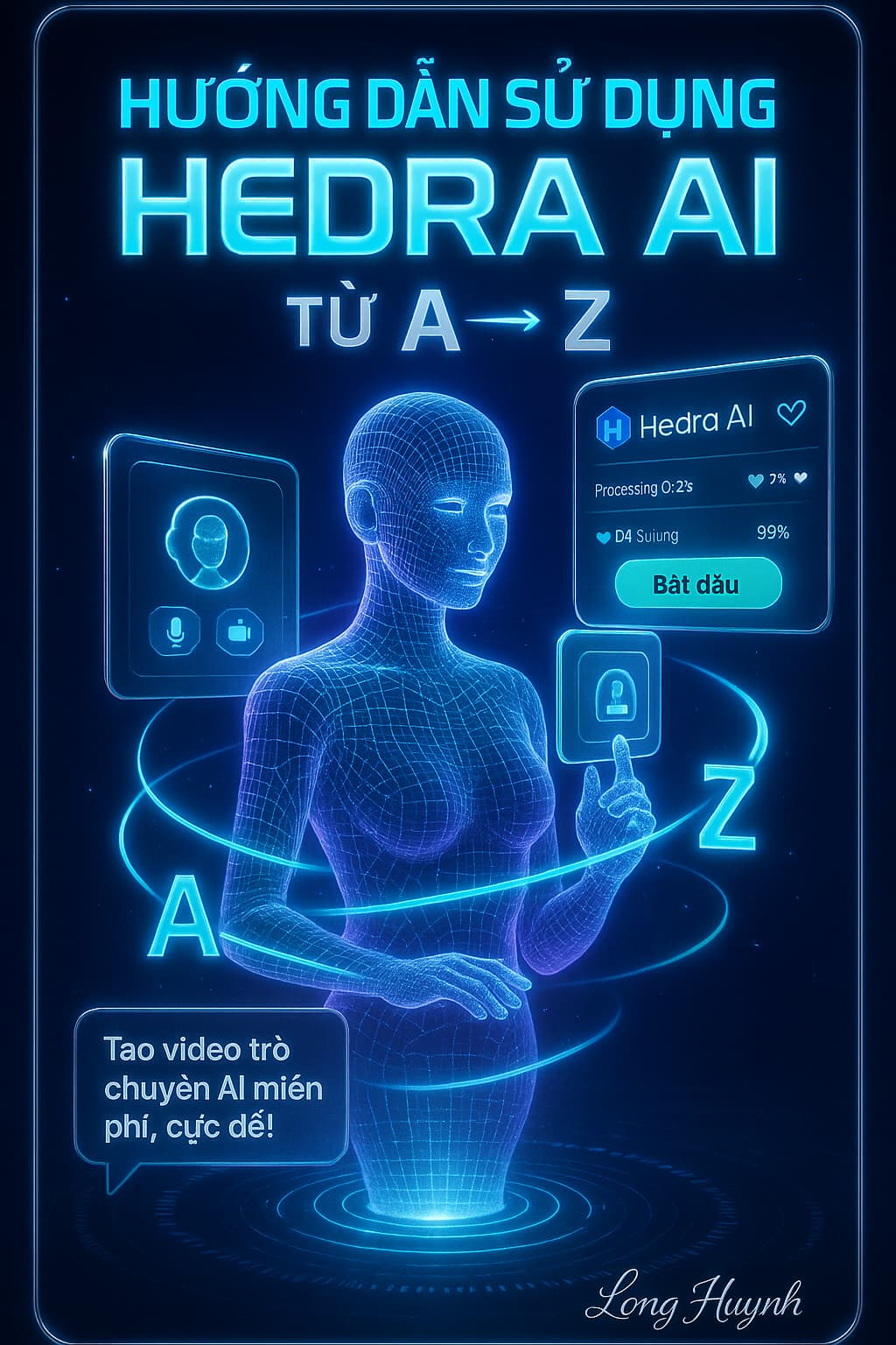 Hướng dẫn sử dụng Hedra AI – Tạo video trò chuyện với AI miễn phí, cực kỳ dễ!