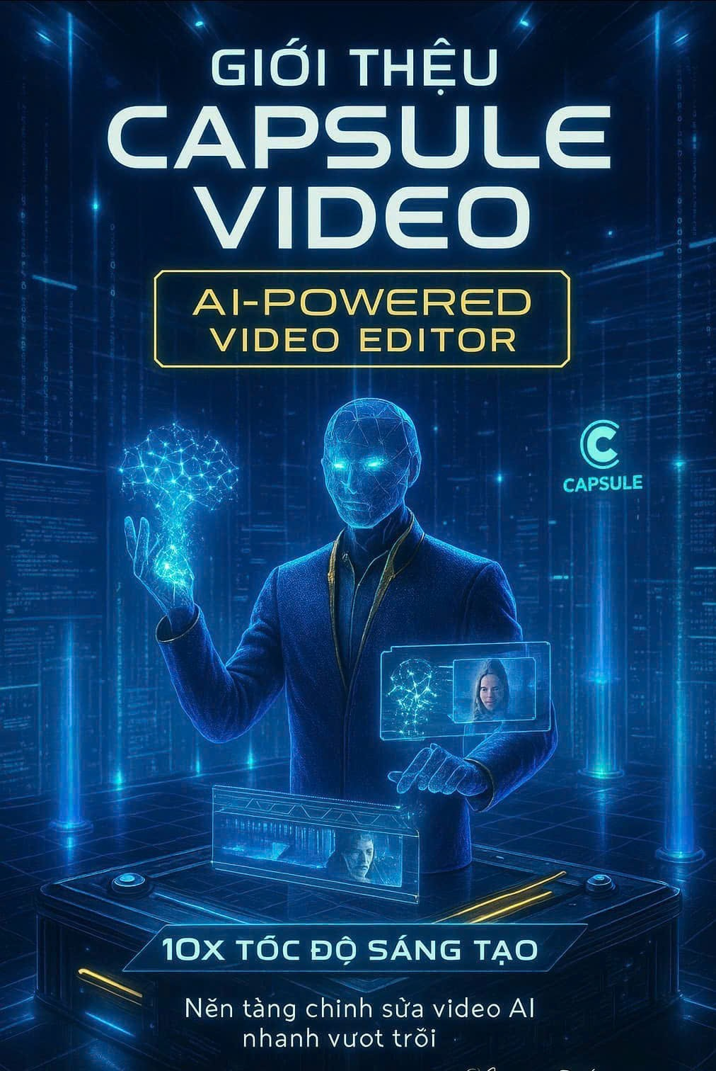 Capsule Video – Nền tảng chỉnh sửa video bằng AI giúp tăng tốc sáng tạo gấp 10 lần!