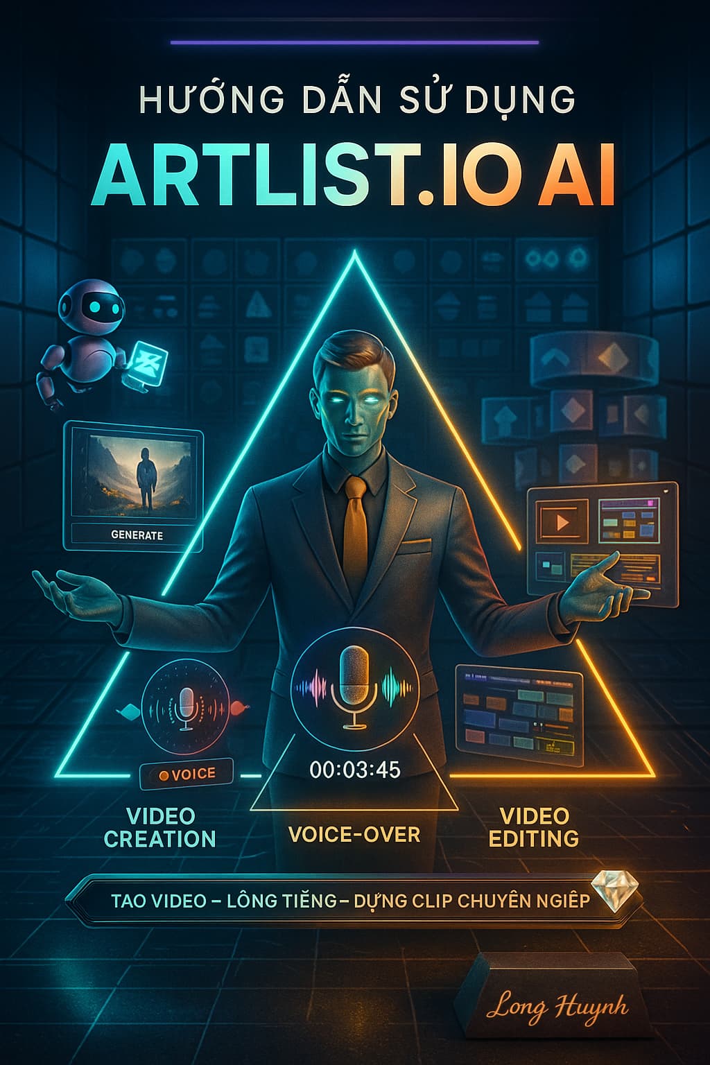 Hướng dẫn sử dụng Artlist.io AI: Tạo video – Lồng tiếng – Dựng clip chuyên nghiệp trong vài phút
