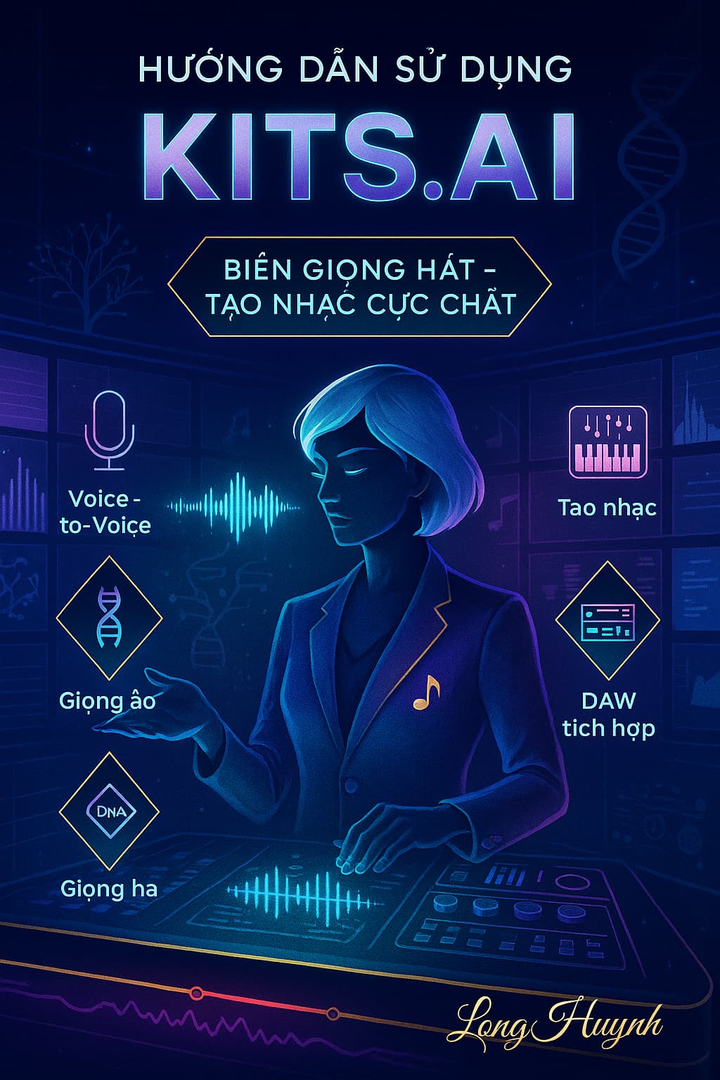 Hướng dẫn sử dụng Kits.AI – Biến giọng hát, tạo nhạc cực chất chỉ bằng vài cú click!