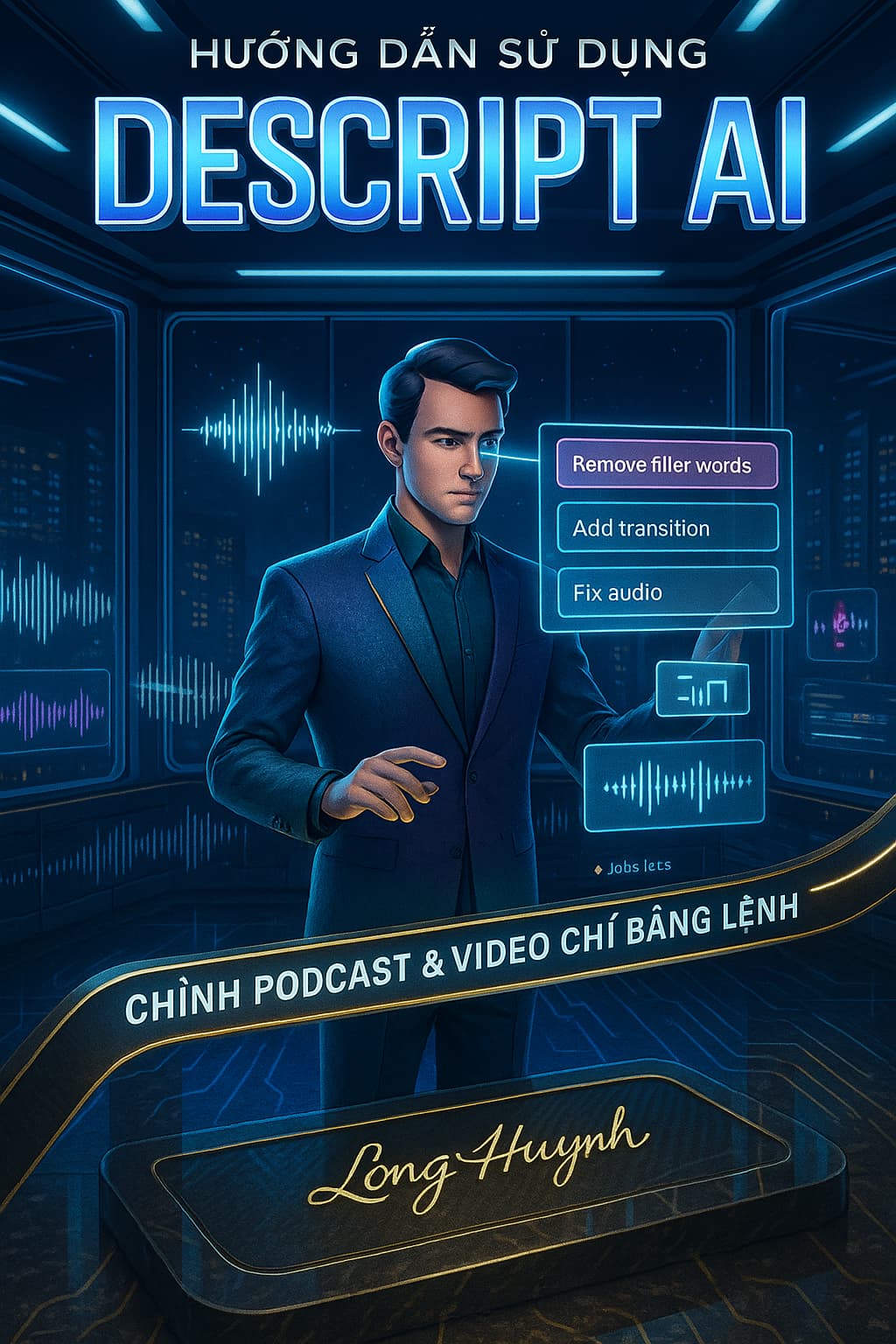 Hướng dẫn sử dụng Descript AI – Chỉnh podcast, video cực đơn giản!