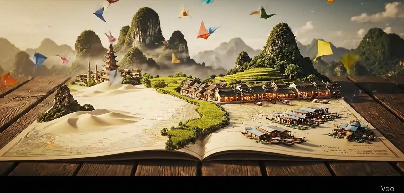 Hướng Dẫn Bắt Trend Video Triệu Views Bản Đồ Hành Trình  bằng Veo 3