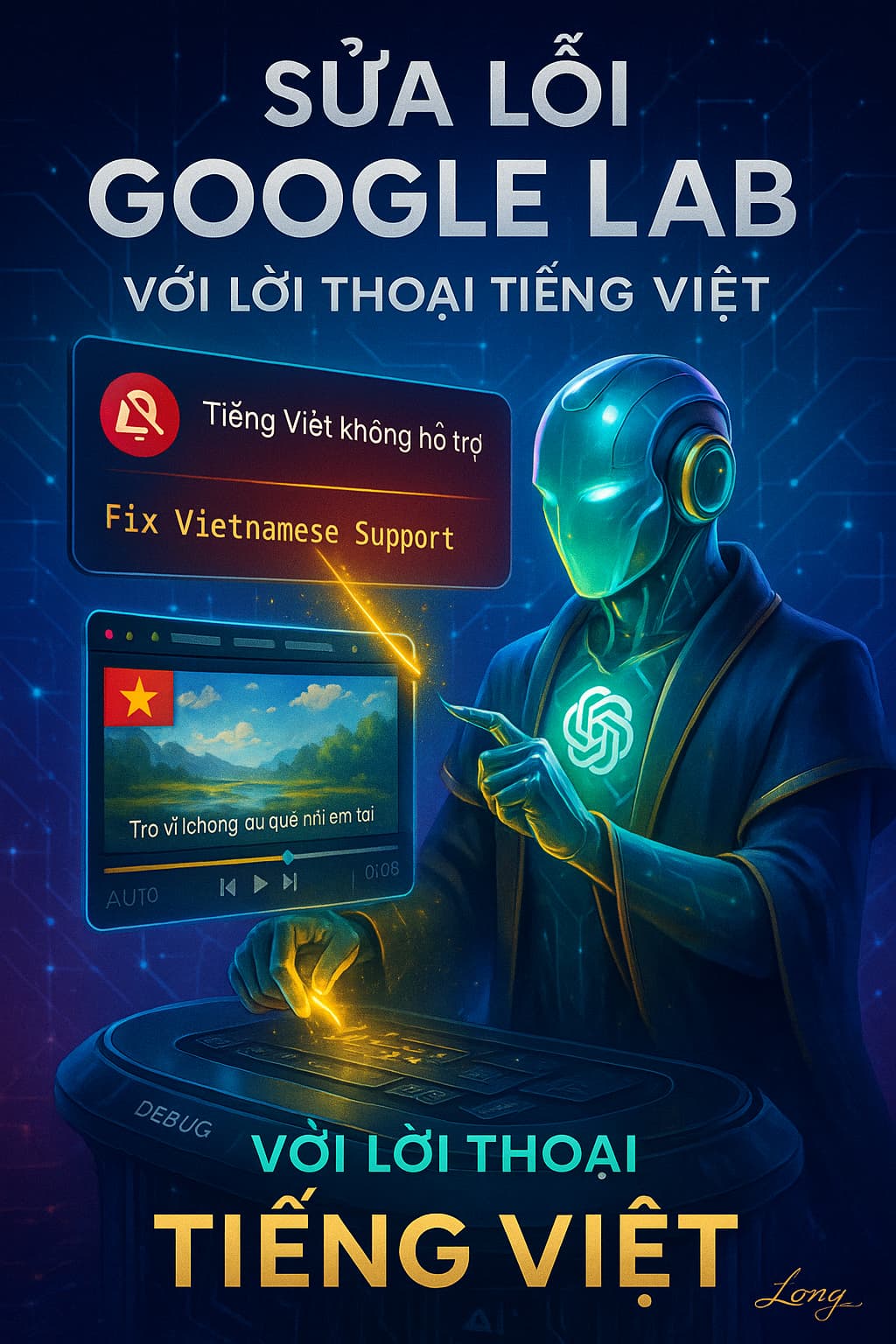 Sửa lỗi Google Lab không cho sử dụng lời thoại Tiếng Việt khi tạo video bằng Veo 3