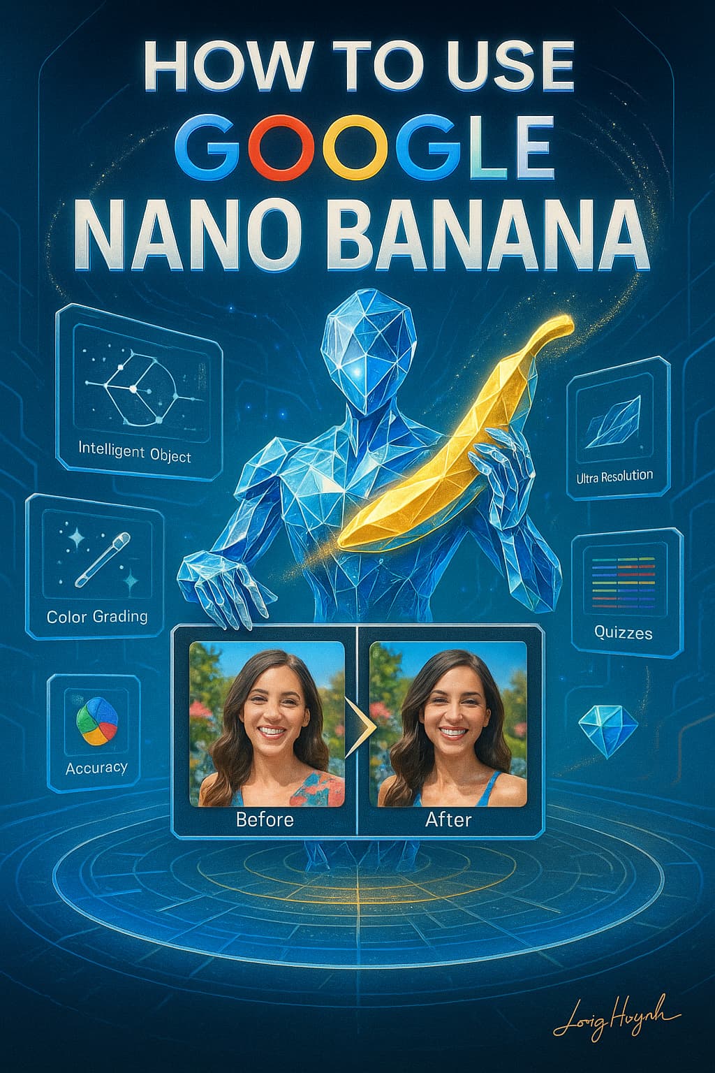 Hướng Dẫn Sử Dụng Google Nano Banana – Vũ Khí Chỉnh Ảnh Đỉnh Cao Bằng AI