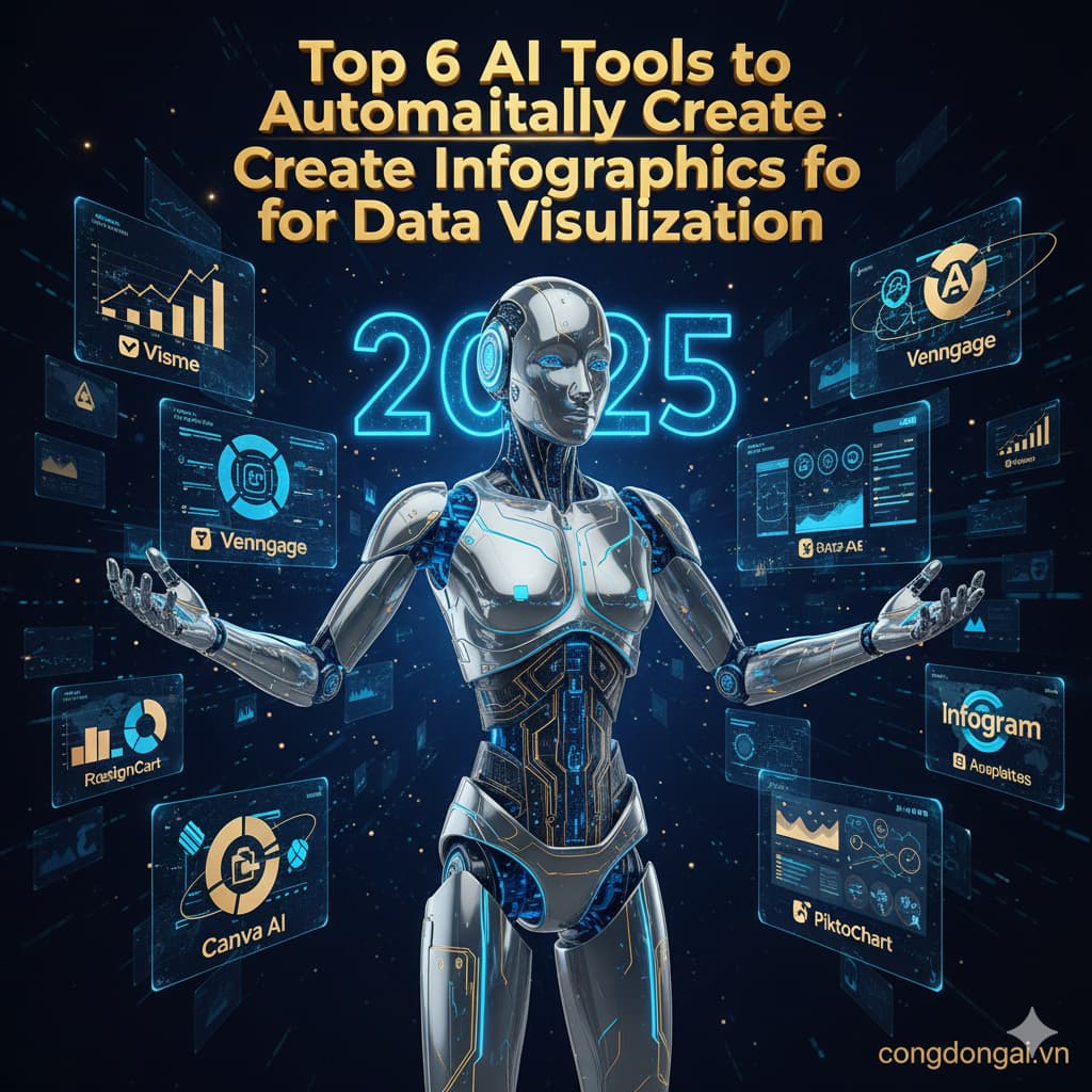 Top 6 AI tạo infographic tự động giúp trực quan hóa dữ liệu