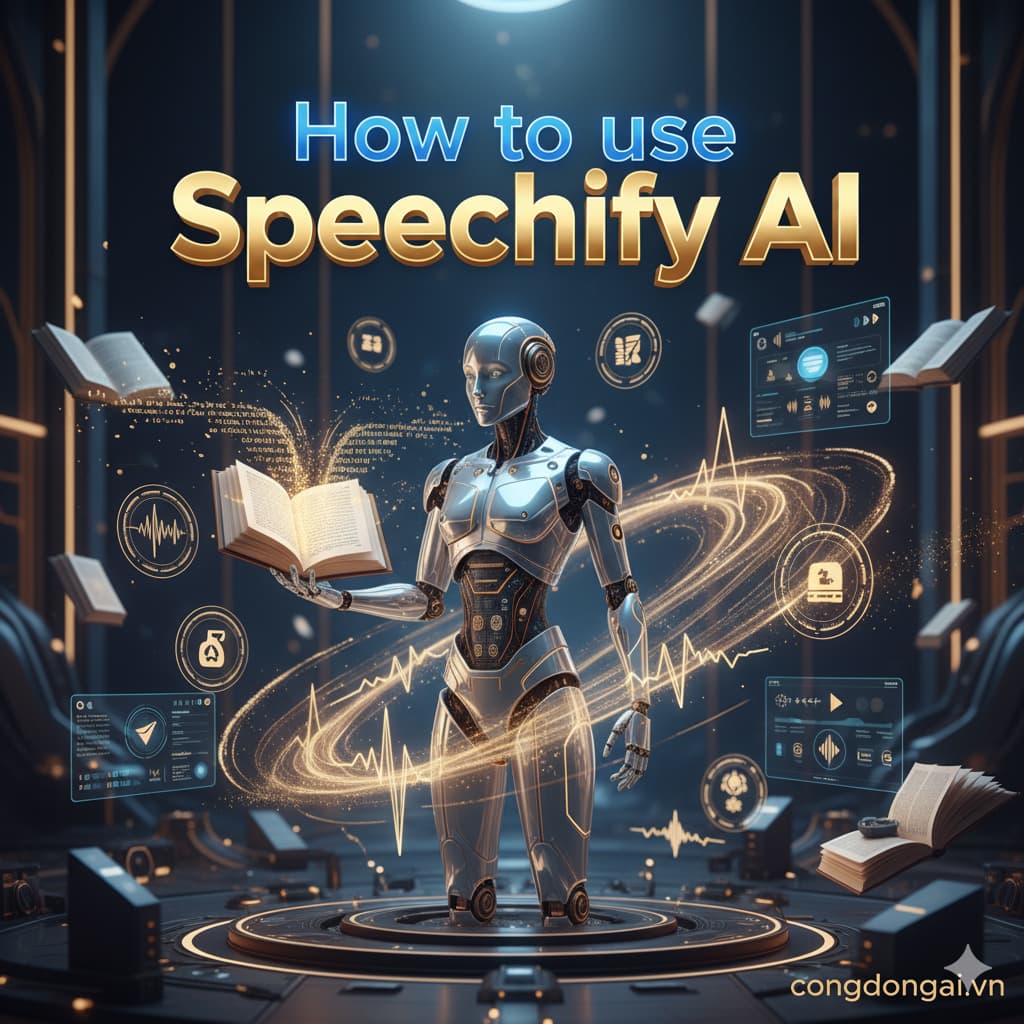 Hướng Dẫn Sử Dụng Speechify – Công Cụ AI Text-to-Speech Biến Văn Bản Thành Giọng Đọc Tự Nhiên