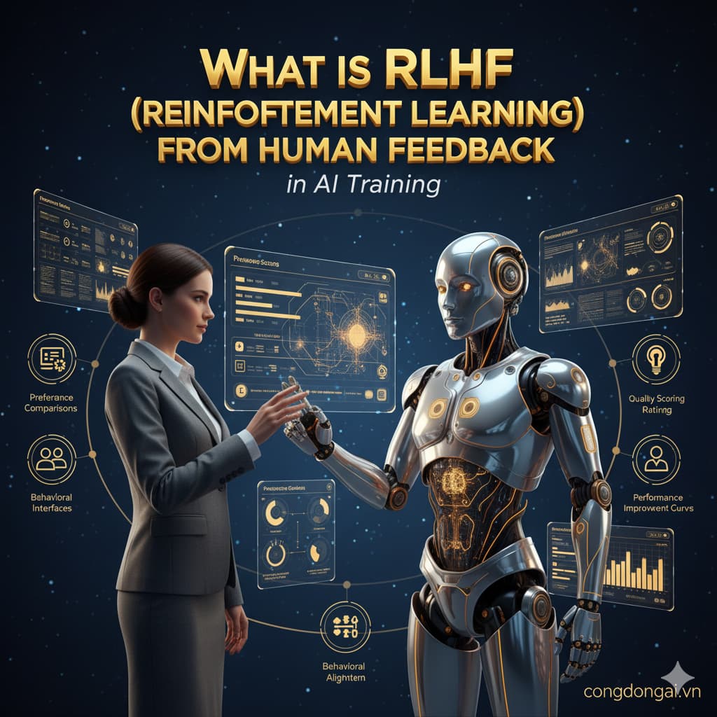 RLHF là gì trong đào tạo AI?