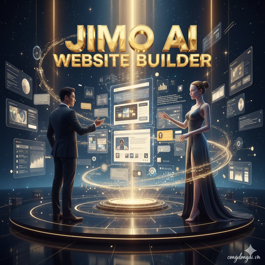 Jimdo AI Website Builder – Tạo website trong vài phút cùng trí tuệ nhân tạo