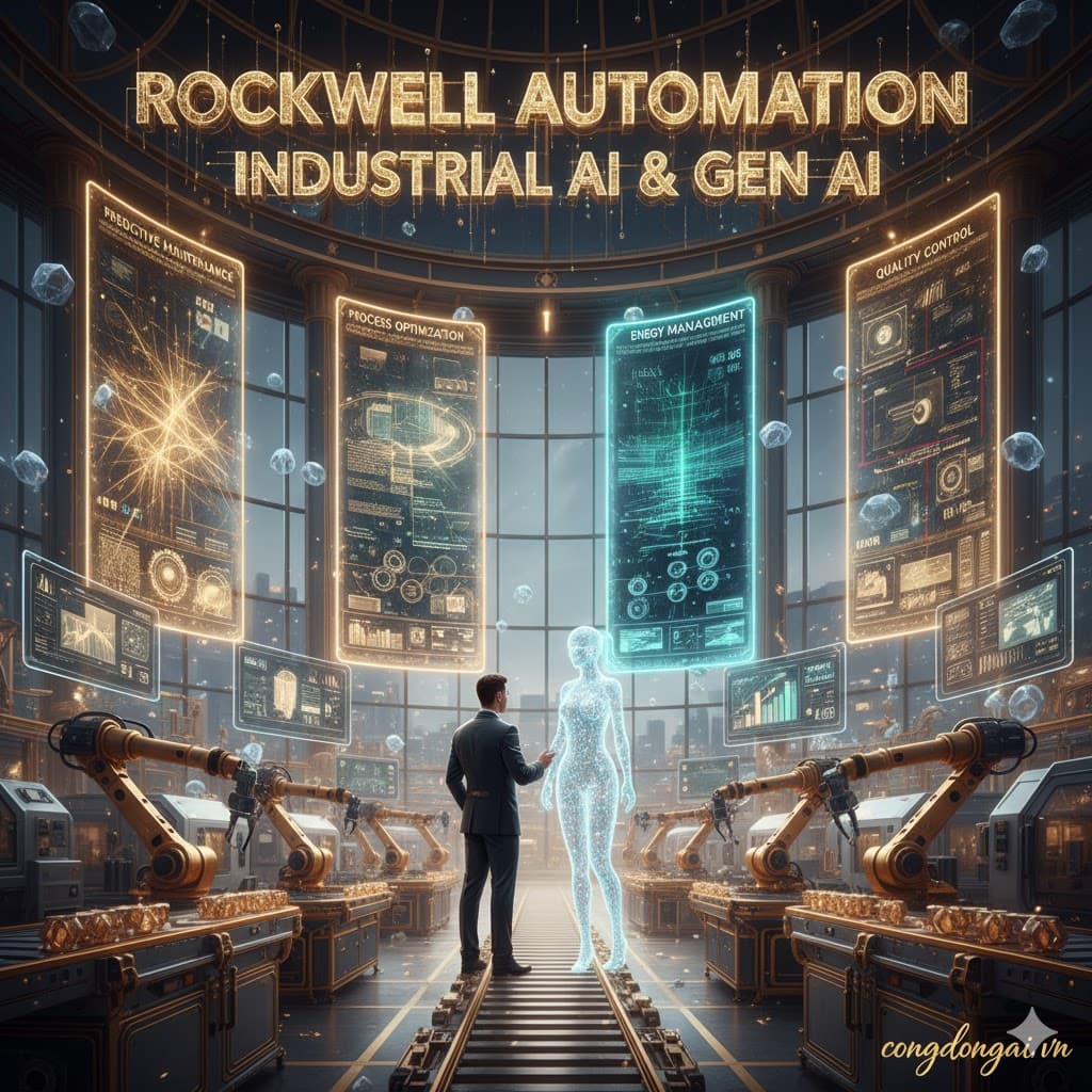 Rockwell Automation – Industrial AI & Gen AI trong sản xuất thông minh