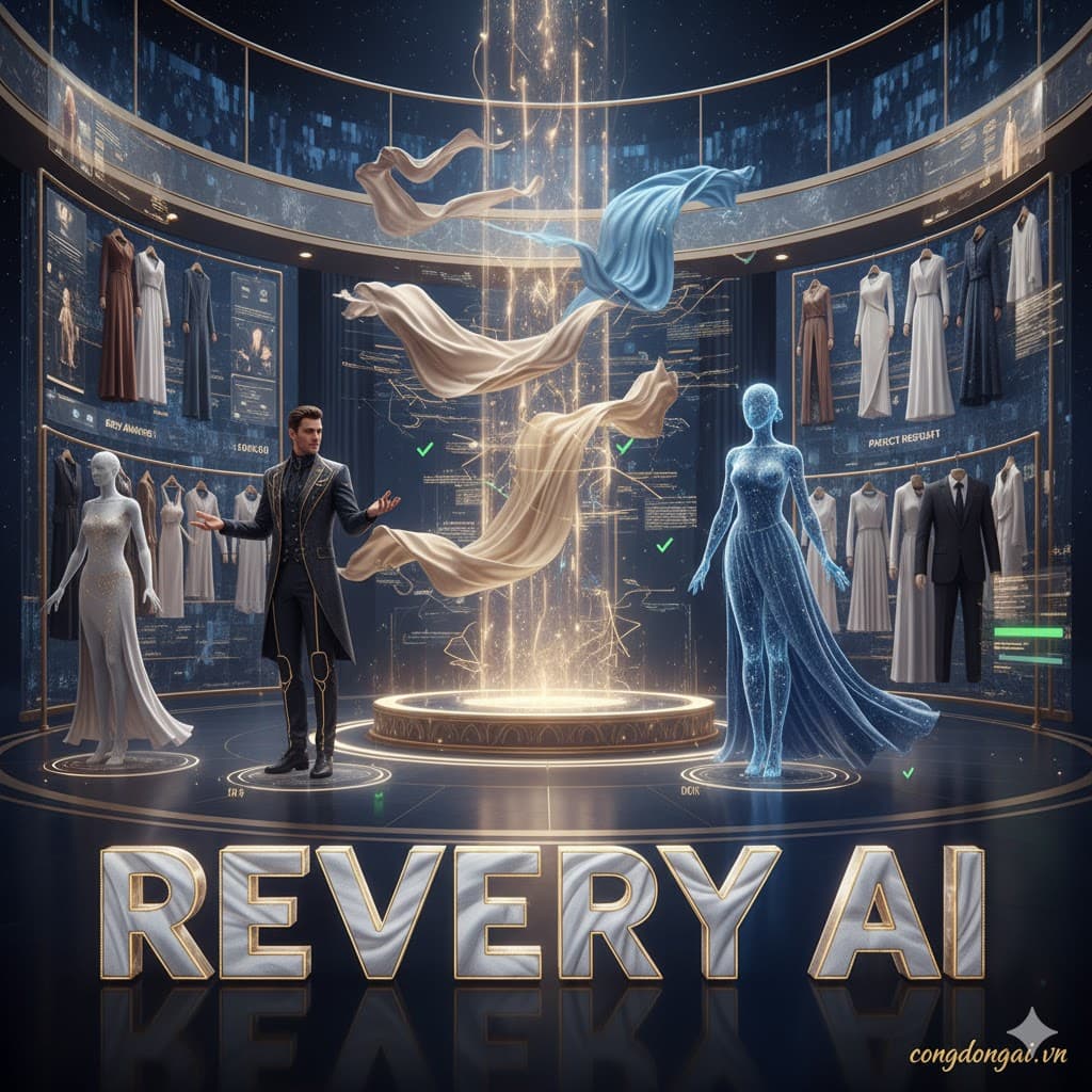 Revery AI – Trải Nghiệm Thử Đồ Ảo Đỉnh Cao Với Trí Tuệ Nhân Tạo