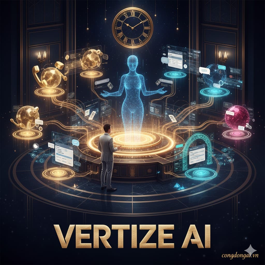 Vertize AI – Lễ Tân Ảo 24/7 Dành Cho Ngành Khách Sạn