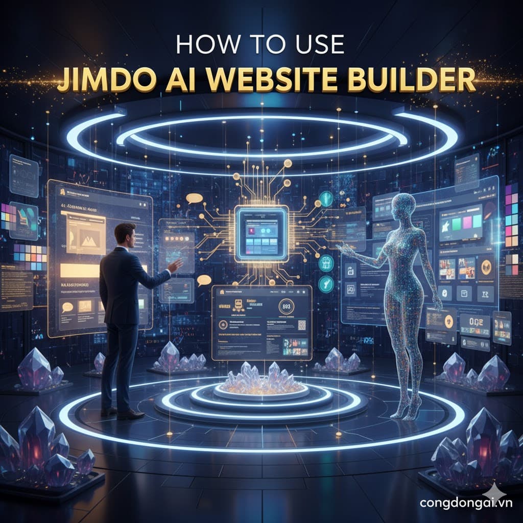 Hướng Dẫn Sử Dụng Jimdo AI Website Builder – Tạo Website Trong Vài Phút Với Trí Tuệ Nhân Tạo