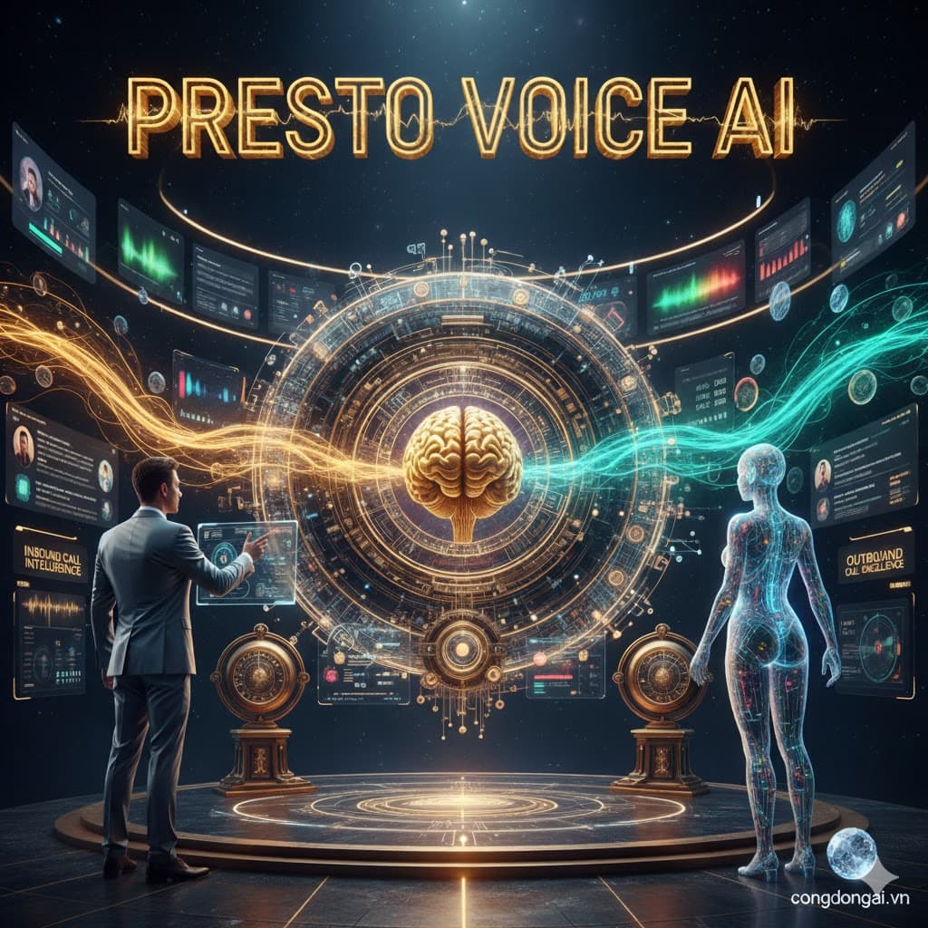 Giới thiệu Presto Voice AI – Khi trợ lý thoại thông minh thay thế tổng đài viên truyền thống