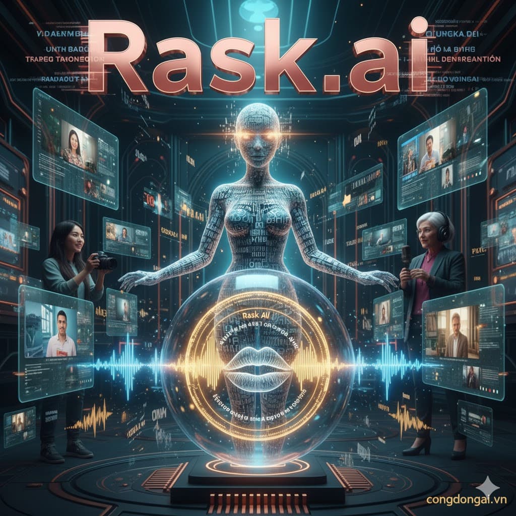 Giới Thiệu Rask.ai – Khi AI giúp bạn nói mọi ngôn ngữ trên thế giới
