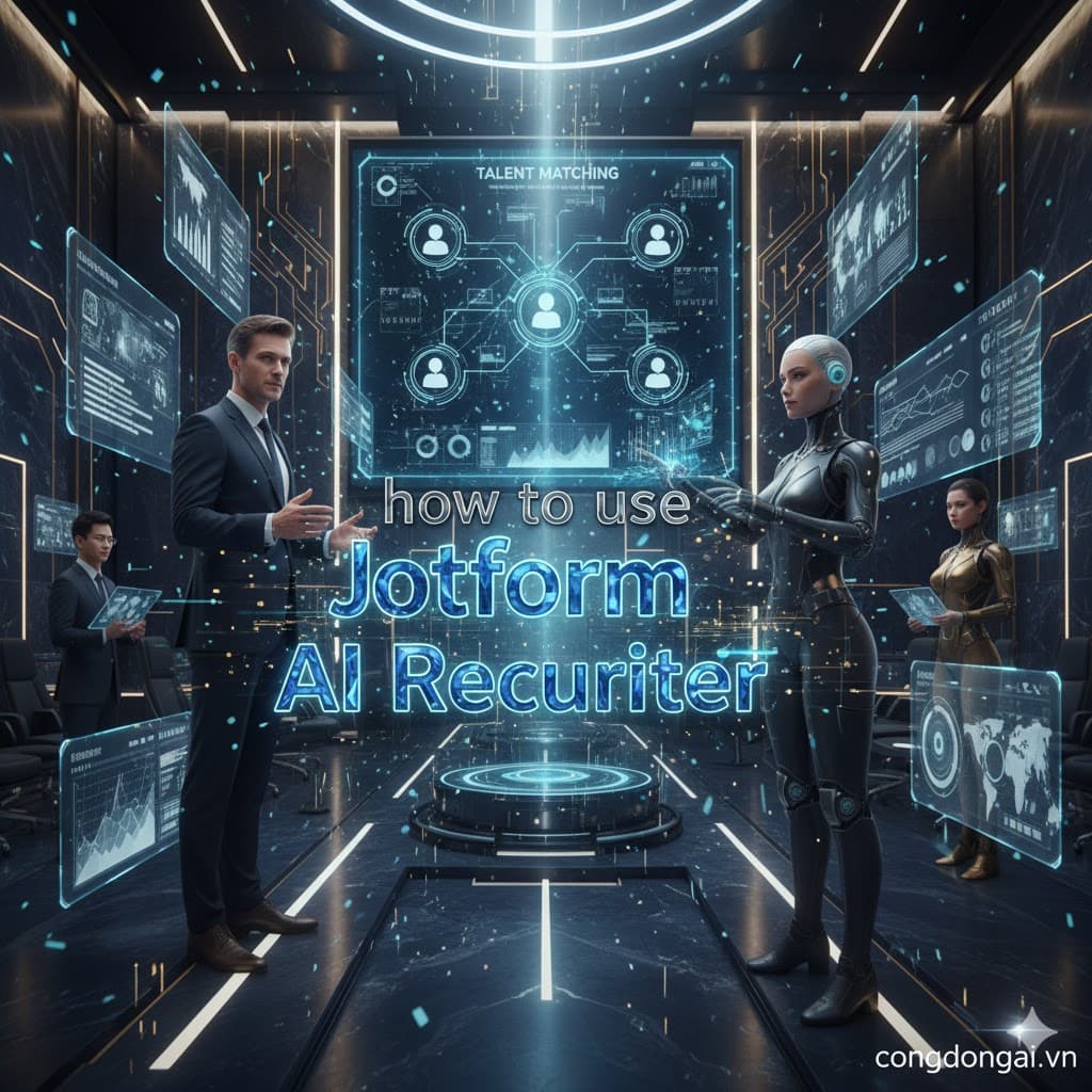 Hướng Dẫn Sử Dụng Jotform AI Recruiter – Trợ Lý Tuyển Dụng Thông Minh Giúp Doanh Nghiệp Chọn Đúng Người, Đúng Việc
