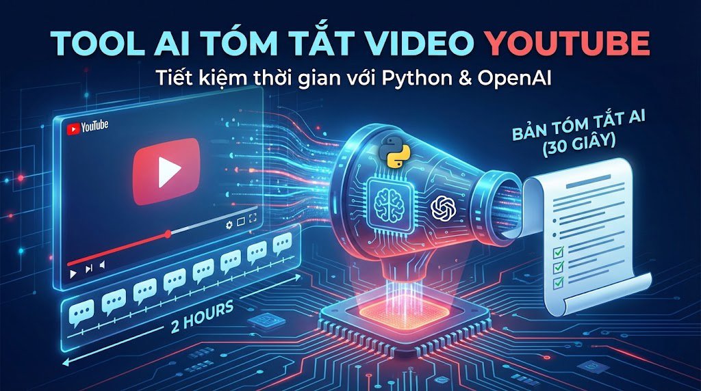 Xây dựng Tool AI tự động tóm tắt Video YouTube (Video Summarizer).jpg
