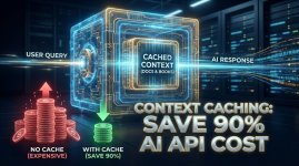 Đừng Fine-tune nữa! Kỹ thuật Context Caching trên Python giúp giảm 90% chi phí API cho Chatbot...jpg