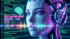 AI Voice Assistant 2026 Kết hợp Whisper (Nghe) + LLM (Nghĩ) + XTTS (Nói) để tạo trợ lý ảo tiến...jpg