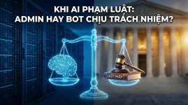 Khi AI phạm luật Admin hay Bot chịu trách nhiệm (Góc nhìn Pháp lý & Đạo đức).jpg