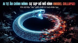 Model Collapse Khi AI ăn lại chính mình và trở nên điên loạn.jpg