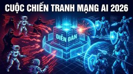 Cuộc chiến tranh mạng AI (AI Cyberwarfare) Khi Hacker dùng Bot để đánh Bot của bạn.jpg